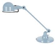 Lampe de table Signal / 1 bras - L 40 cm - Jieldé bleu en métal