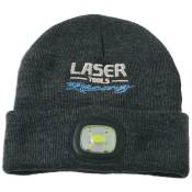 Laser Tools - bonnet double led rechargeable avec lampe frontale et arriere - laser