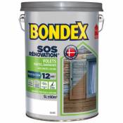 Rénovateur volets bois Bondex gris cendré 5L