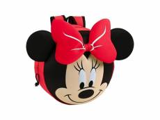 Sac à dos enfant 3d minnie mouse rouge noir (31 x