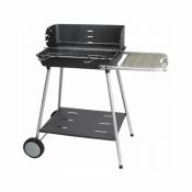 Somagic - Barbecue à charbon 54,5x38,5cm avec chariot