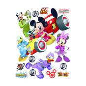 Stickers géant Mickey Racing Cars Disney 85x65 cm