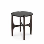 Table d'appoint Polished Imperfect / Acajou - Ø 47 x H 50 cm - Ethnicraft marron en bois