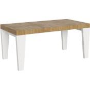 Table extensible 90x180/284 cm Plateau Chêne Spimbo