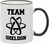 Tasse Team Sheldon, Motif Big Bang Theory, Cadeau pour