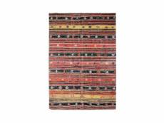 Vintage in&out - tapis pour intérieur-extérieur lignes rouge 160x230