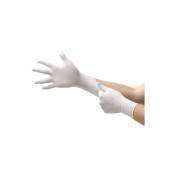 1 boîte de gants jetables épais blancs taille l - white