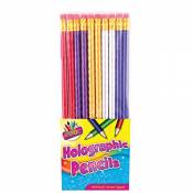 Artbox Lot de 10 Crayons de Papier Hb design Holographique