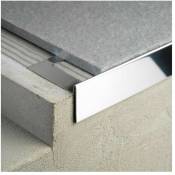 Bordure Aluminium bsr - 270cm x 10 cm + 2cm - Gris