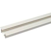 Einphasige Einbauschiene für LED-Strahler - 2-Meter-Stange - Weiß