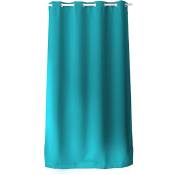 Enjoy Home - Rideau oeillets chaby 140 x 240 cm 100% polyester bachette coloris turquoise