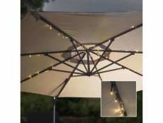 Hi guirlande lumineuse à led pour parasol 130 cm 429145