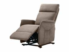 Lissone - fauteuil relax et releveur electrique tissu