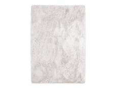 Neo yoga - tapis lavable à base fine et souple extra doux blanc 190x290 ALE190402
