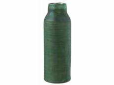 Paris prix - vase design en verre "rayan" 44cm vert