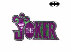 Patch joker batman polyester violet (9.5 x 14.5 x cm)