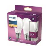 Philips - ampoule led Equivalent100W E27 Blanc chaud