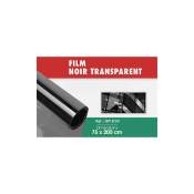 Réflectiv - Film noir transparent 75 x 200 cm