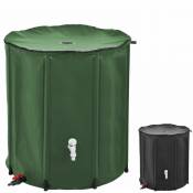 Réservoir souple, récupérateur d'eau de pluie pliable - 200 l - Vert Linxor Vert