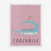 Sklum - Tableau Déco Imprimé sur Toile Fulvio Kids Crocodile