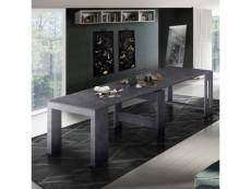 Table à manger ardoise console extensible 90-300x51cm design moderne pratika AHD Amazing Home Design
