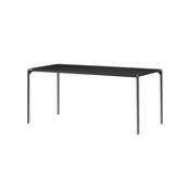 Table rectangulaire Novo / 160 x 80 cm - Métal - AYTM noir en métal