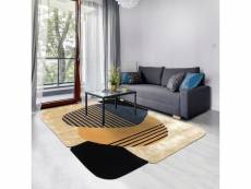 Tapis salon 200x290 atoll multicolore tapis en laine, moderne et élégant