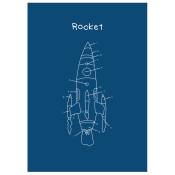 Affiche Lumineuse (70x50 cm) Esttels Sklum Rocket