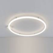 Applique Alphabet of light Circular / LED - Ø 90 cm / Bluetooth - Artemide blanc en plastique