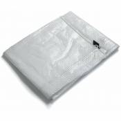 Bâche de protection imperméable Leno 140 g/m² Blanc