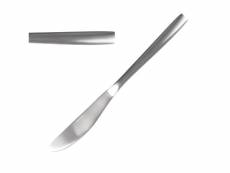Couteau de table 221 mm satin - lot de 12 - comas -