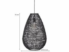 Eazy living lampe à suspension ø 38 cm ina noir ZSLD000008-BK
