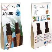 Jardibric - Arroseur autonome Aquago avec cônes en terre cuite 2 pcs