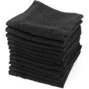 Lot de serviettes invité alpha 12 pièces 30x30 cm