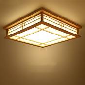 LYXG Plafond japonais lampe à LED lampes en bois tatami
