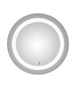 Miroir Led Light Circle - Gris