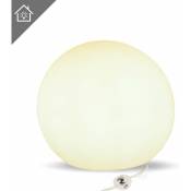 Moovere - Lampe boule 80 lumière blanche chaude avec