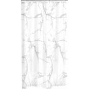 Rideau de douche marbre, 180 x 200 cm