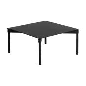 Table basse en aluminium noire Fromme - Petite Friture