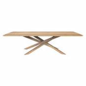 Table rectangulaire Mikado / Chêne massif - 280 x