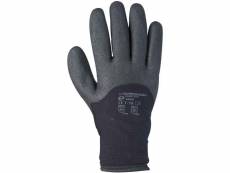 Vêtements et protections taille 09 gants de travail molletonnés. Avec poignets élastiques. Tricotés