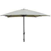 Vette - ombrellone tondo in metallo 300 cm a 6 stecche