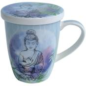 Zen Et Ethnique - Tisanière Bouddha en porcelaine