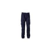 Diadora - pantalon de travail cargo d'été poches latérales avec porte-objets bleu win ii - 16030560052 m - Bleu
