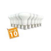 Eclairage Design - Lot de 10 ampoules led E14 R50 6W