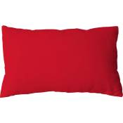 Enjoy Home - Coussin 30 x 50 cm lola 100% coton coloris rouge