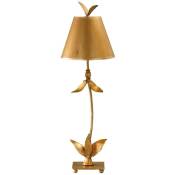 Flambeau - Lampe de table Rouge Bell 1XE27 h: 76 b: