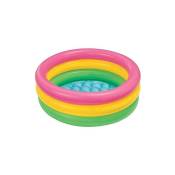 Intex - 57107NP piscine hors sol piscine gonflable rond multicolore
