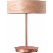 Lampe de table de luxe salle à manger bois lampe latérale