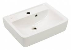 Lavabo plan Renova, lavabo, 45 cm, blanc, 272145